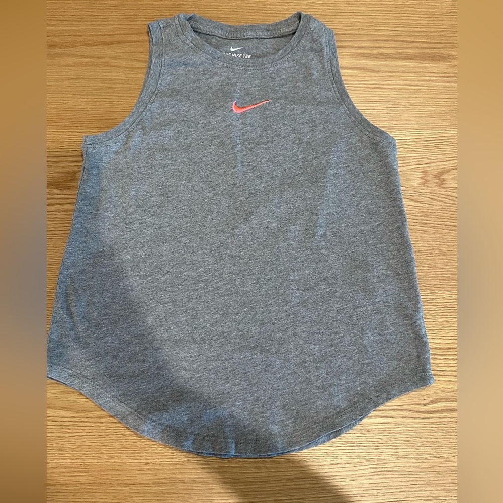 🩷 Nike Tank Top with Pink Swoosh 🩷